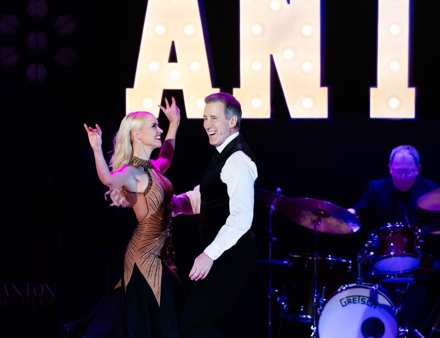 Anton Du Beke is performing at Aberdeen's Music Hall for a Christmas show. 