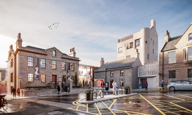 The project will breathe new life into the Broad Street venue. Image: Aberdeenshire Council