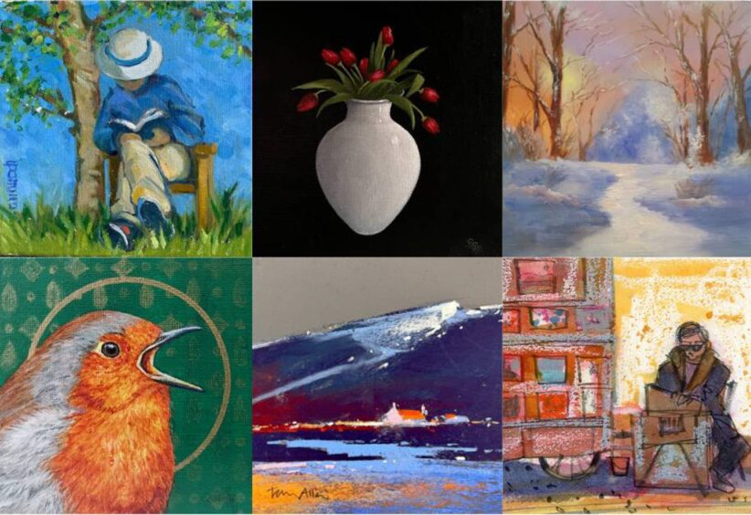 Paintings from the Ballater Gallery Small Paintings Exhibition