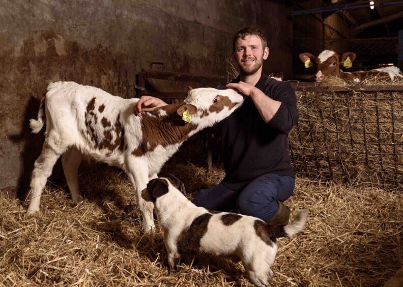 Bryce on his farm atMossgiel. 