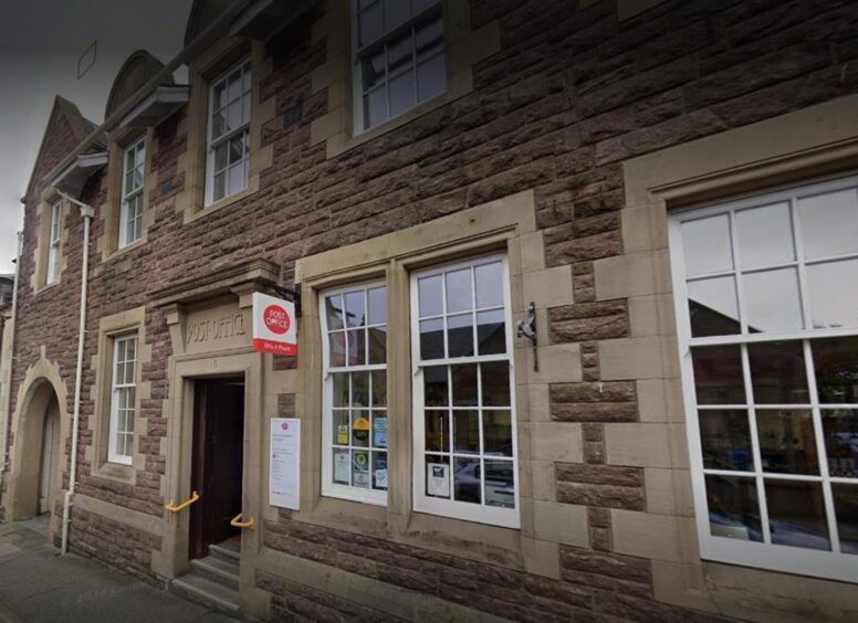 Stornoway Post Office.