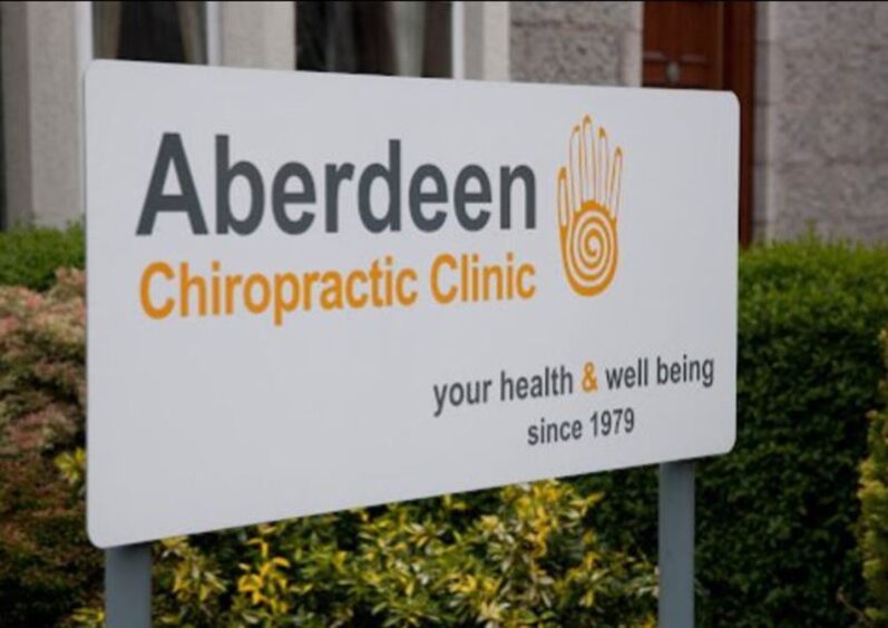 The sigg of Aberdeen Chiropractic clinic