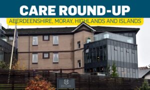 Care round-up banner above Deeside Care Home