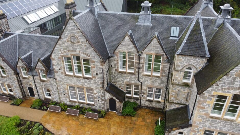 facade of the Charles Kennedy Building in Fort William