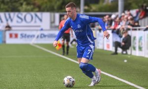 Cove Rangers defender Ryan Harrington. Image: Darrell Benns/DC Thomson