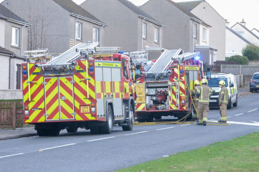 New Elgin house fire.