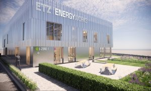 Work begins on £9m ETZ EnergyWorks building in Tullos. Image: True North