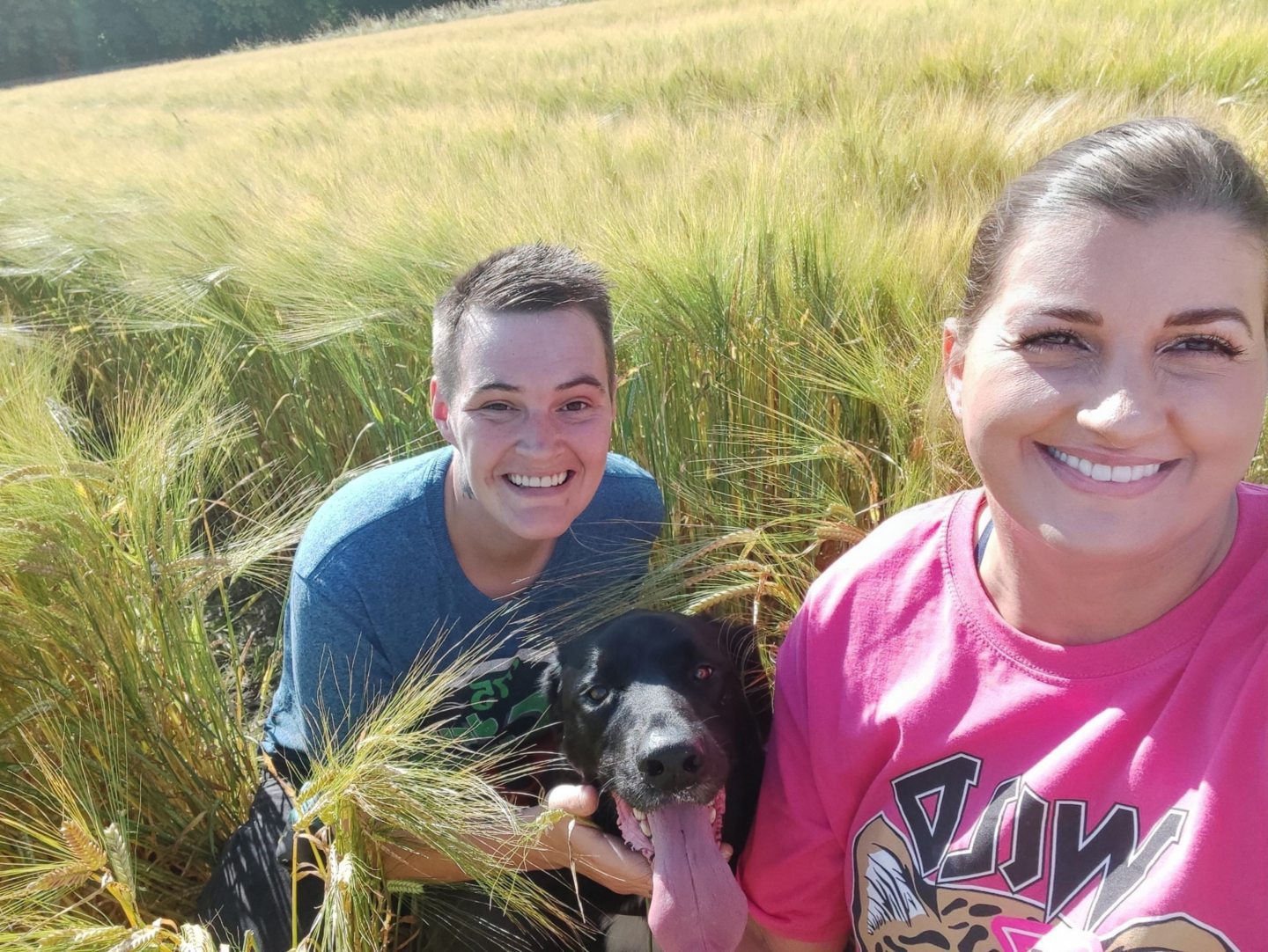 Hannah, Stacey and Thor.