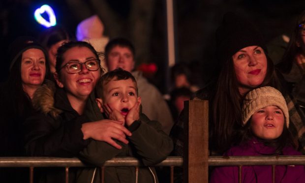 Bonfire crackles and fireworks sparkle! Rotary Elgin's Fireworks and Bonfire Night had it all.
Image: Jason Hedges/DC Thomson