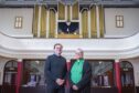 Rev Deon Oelofse and Rev Sonia Palmer pictured. Image: Jason Hedges/DC Thomson