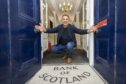 Aceo director Edward Odim pictured inside the former bank. Image: Jason Hedges/DC Thomson