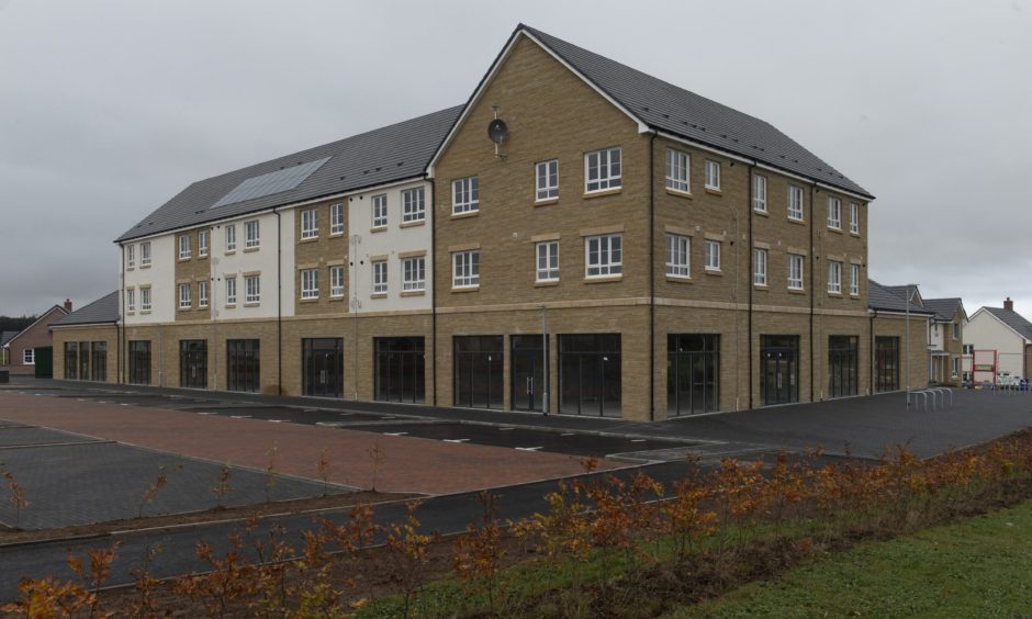 Completed building at Findrassie. 