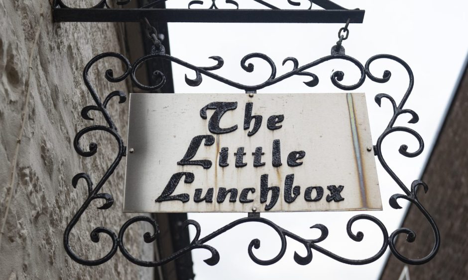 The Little Lunchbox sign. 