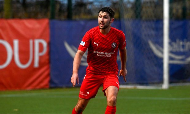 Tom Kelly of Brora Rangers is looking forward to taking on Livingston.