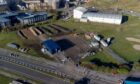 Construction has ramped up on the new Aberdeen beach playpark. Image: Kenny Elrick/DC Thomson