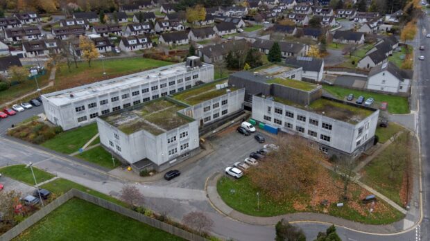 Inverurie's Aberdeenshire council offices at Gordon House