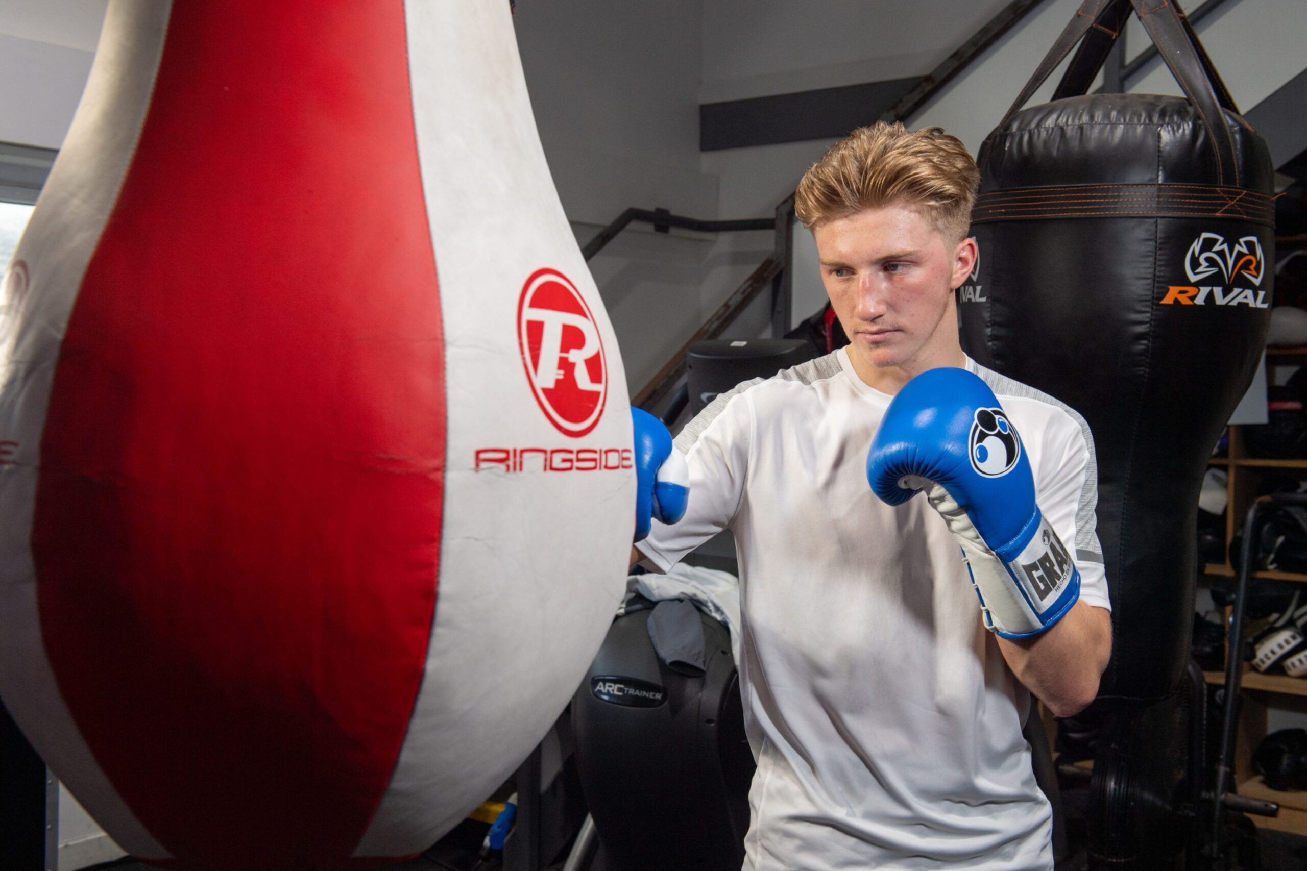 Undefeated Aberdeen boxer Gregor McPherson ahead of his fight against Rajesh Kumar. Image: Kenny Elrick/DC Thomson