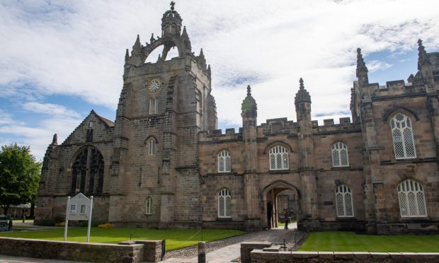 A claim of discrimination against the University of Aberdeen has been struck out. Image: Kenny Elrick/DC Thomson