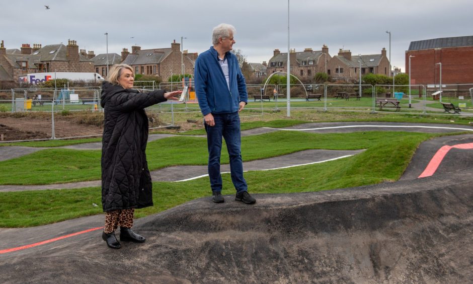 Alan and Dianne always had a vision for what the formerly neglected field could become. Image: Kath Flannery/DC Thomson