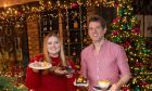 Food and drink journalist Joanna Bremner and health and wellbeing journalist Andy Morton review two festive lunch menus in Aberdeen. Image: Kath Flannery/DC Thomson