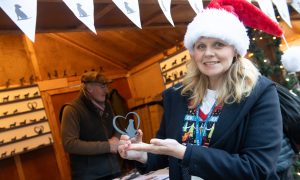 P&J reporter Lindsay Bruce goes Christmas shopping at Curated in the Quad. Image Kath Flannery/DC Thomson