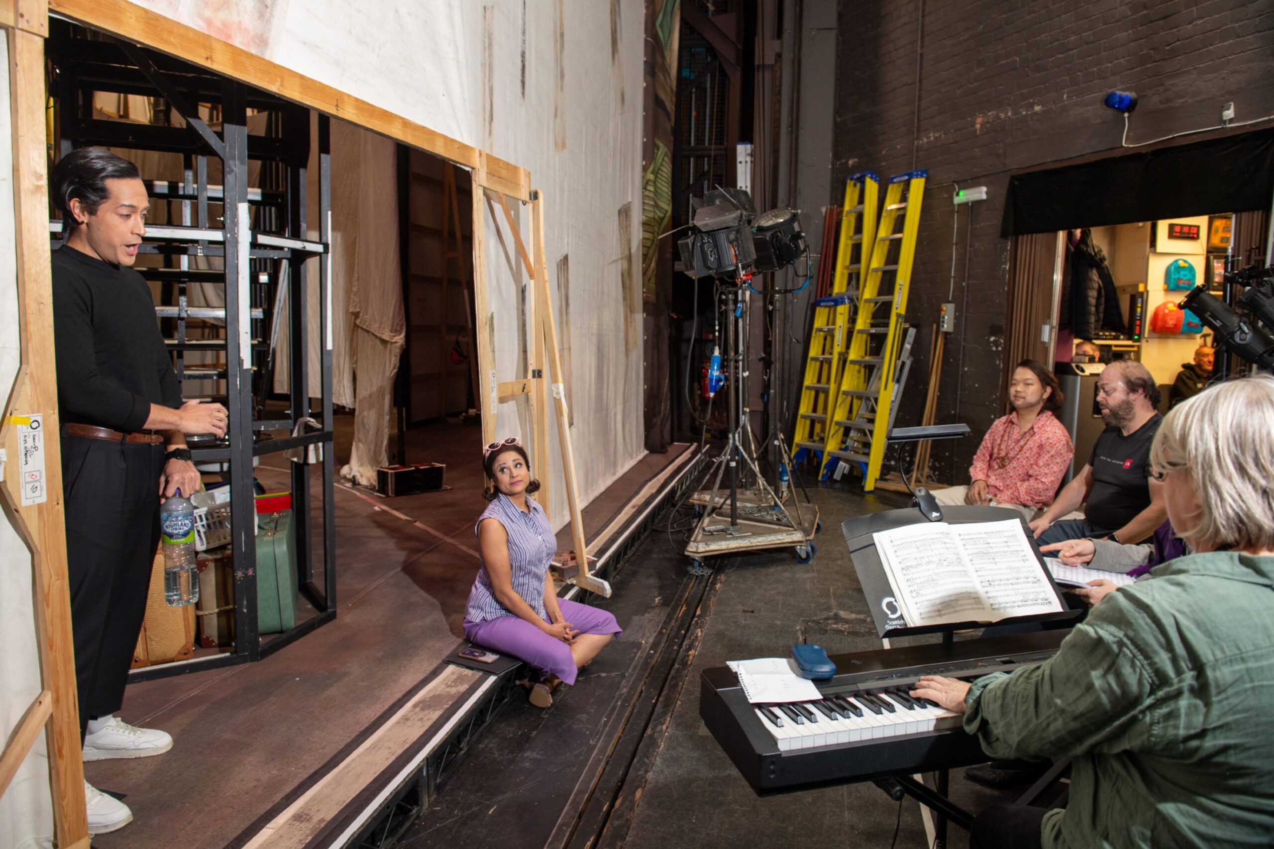 The recit call at His Majesty's Theatre for Don Pasquale in Aberdeen 