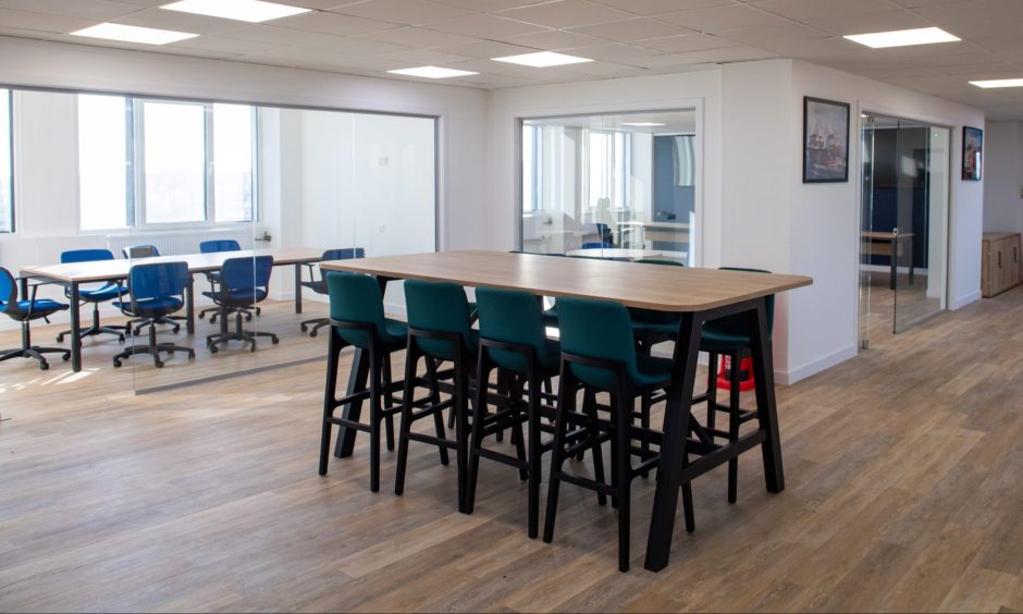 Union Point offers plush office space amid Aberdeen's bustling harbour. Image: Kami Thomson/DC Thomson