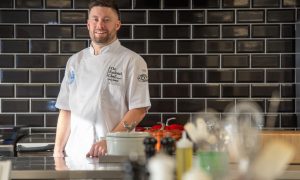 Orry Shand, executive chef at Entier Ltd, and winner of the National Chef of the Year competition. Image: Kami Thomson/DC Thomson