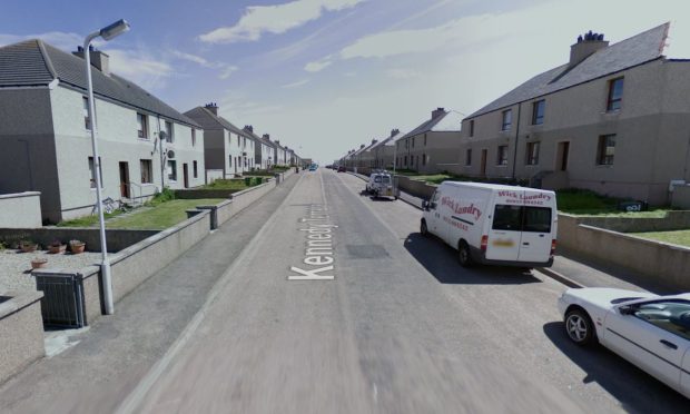 Police were sent to Kennedy Terrace in Wick. Image: Google Maps.