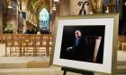 Alex Salmond's life was remembered at St Giles Cathedral in Edinburgh on Saturday. Image: Jane Barlow/PA.