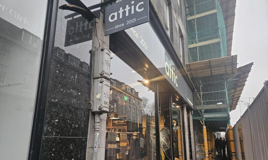 Attic storefront 