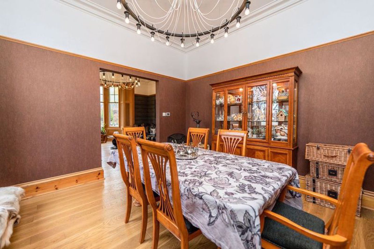 Dining room of Hilburn House.