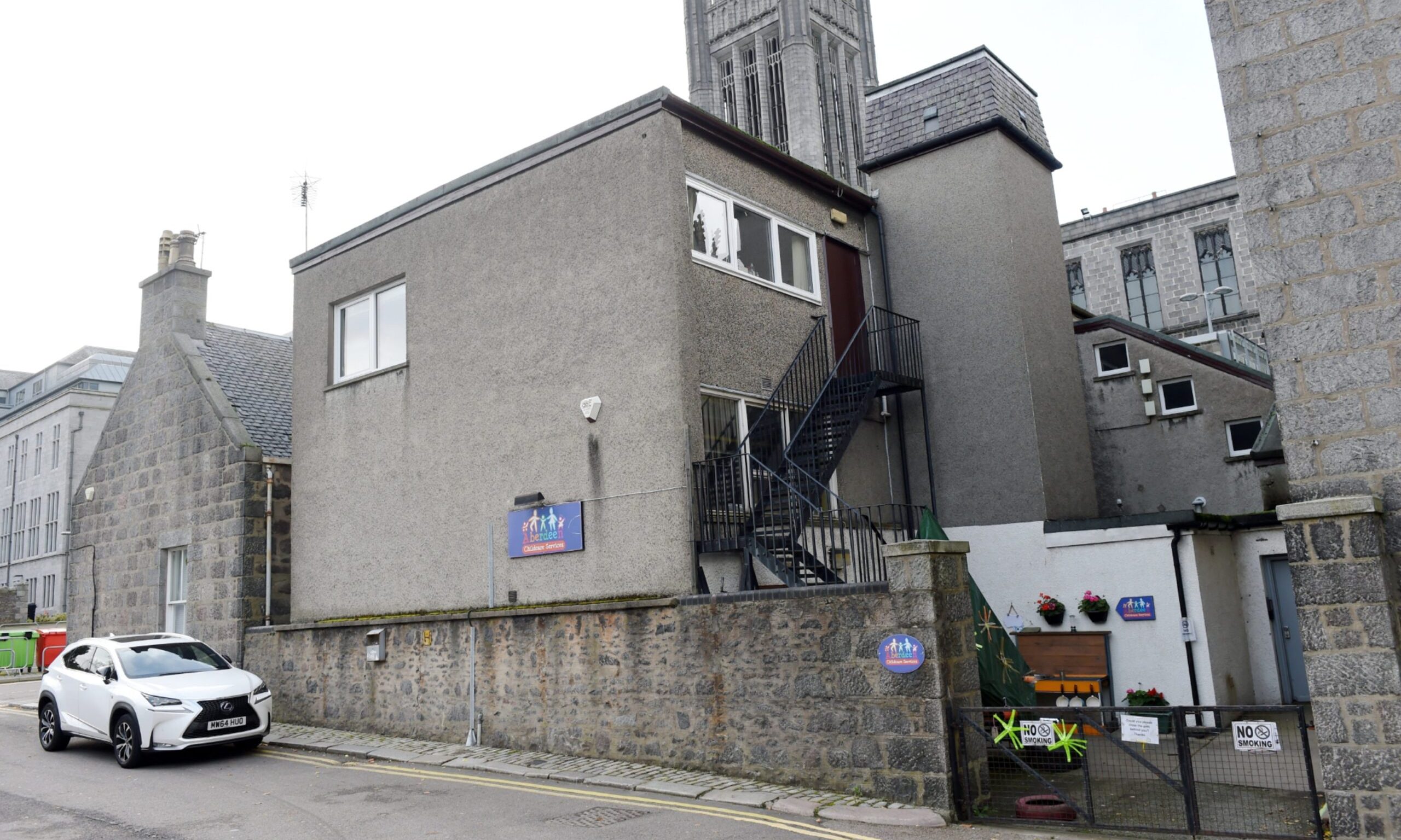 The former creche on Shoe Lane in Aberdeen