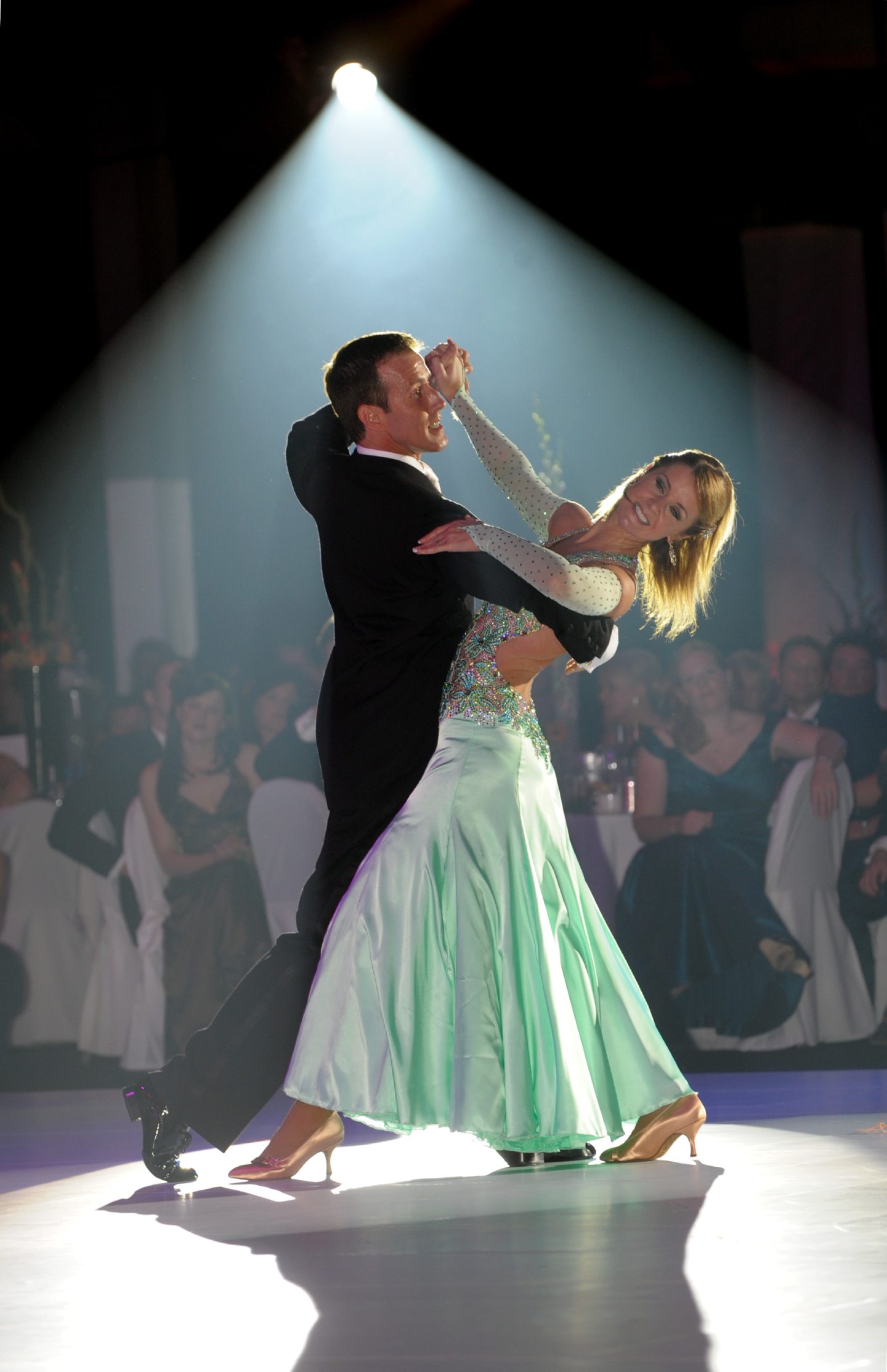 Dancers Anton Du Beke and Erin Boag 