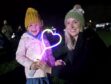 Natalie Stephen with her daughter Jessica (4) of Inverness enjoying the evening. Sandy McCook/DC Thomson