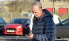 *****COURT - NO BYLINE PLEASE*****

Picture taken - Inverness Sheriff Court 8th Nov'24
John Falconer of Nairn arrives at Inverness Sheriff Court.