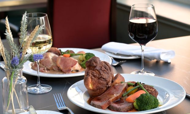 You can't beat a Sunday roast. Image: Sandy McCook / DC Thomson