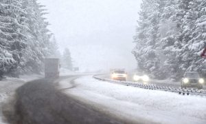 snowy roads