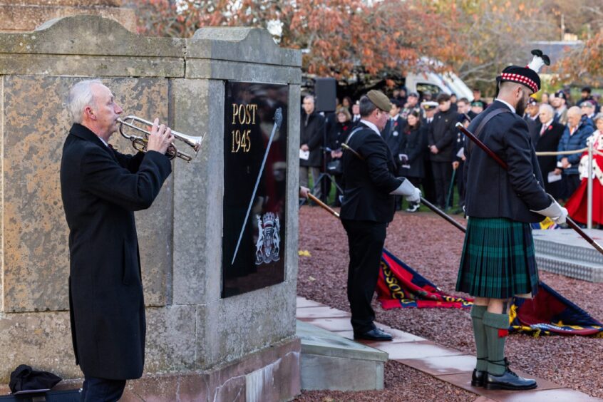 Veterans pay their respects in Inverness