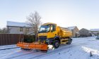 Snow impacting travel across the north and north-east. Image:  Scott Baxter / DC Thomson