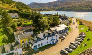 NC500 hotel in Shieldaig.