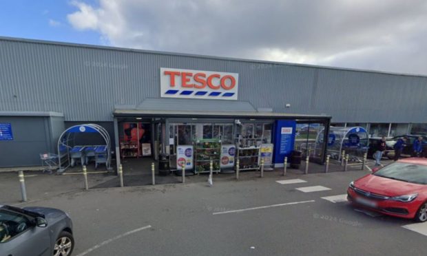 Tesco store in Stornoway