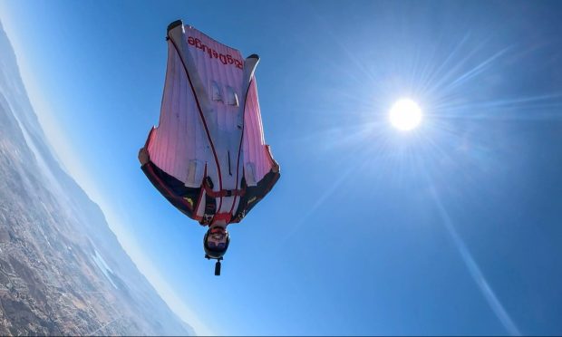 Liam Byrne base jumping