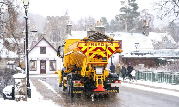 Freezing temperatures overnight in Aberdeen, Aberdeenshire and Highlands.