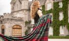 Balmoral Hunting Tartan Cashmere Throw