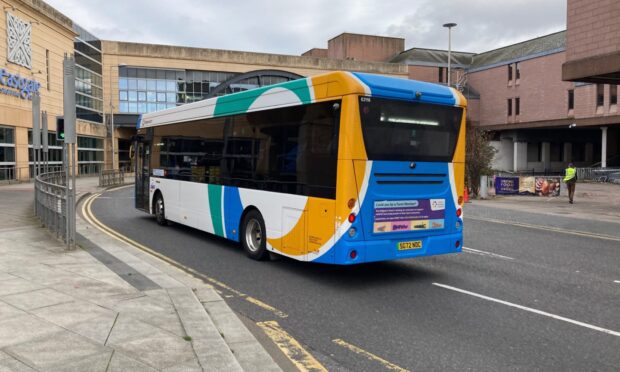 Bus services in Inverness have been hit by a huge number of delays and cancellations recently. Image: DC Thomson