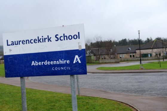 Laurencekirk School. Image: Kath Flannery/ DC Thomson.