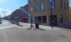 Police and ambulance crews were called to High Street in Elgin on Saturday night. Image: Google Street View.