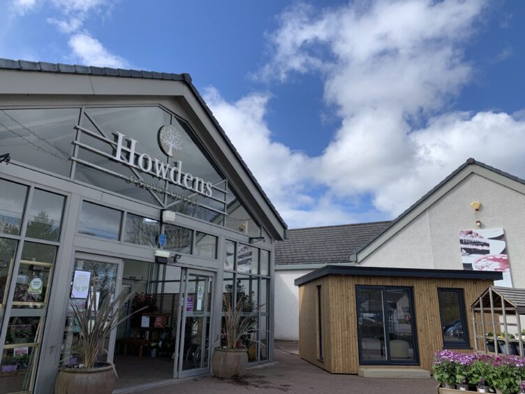 Howdens Garden Centre in Inverness.