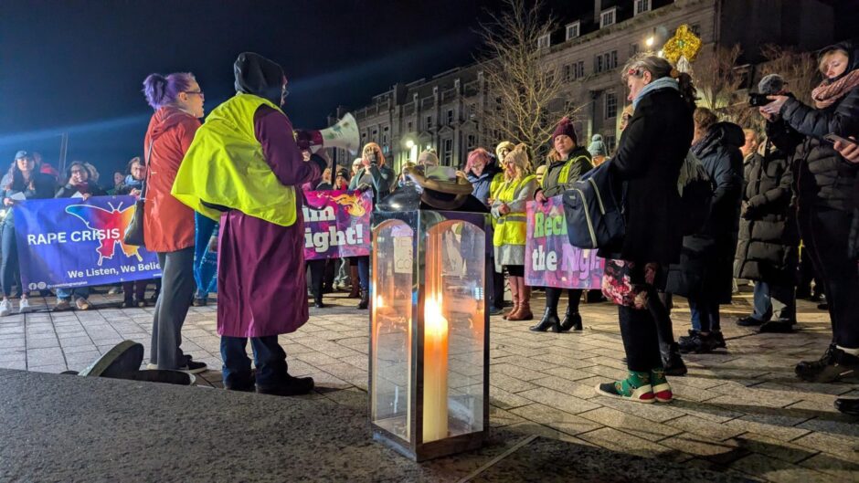 Reclaim the Night Aberdeen.